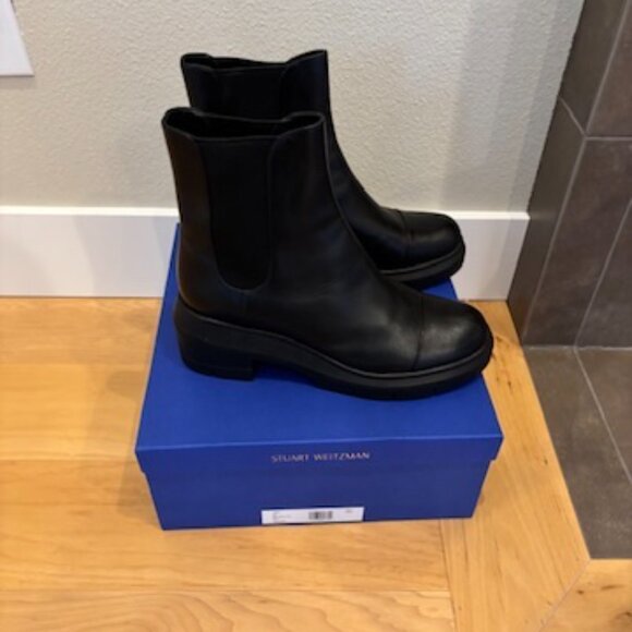 STUART WEITZMAN WOMEN'S NORAH BOOT. Women's Size 12 C Wide (EU 42.5) Worn Once - Picture 4 of 16
